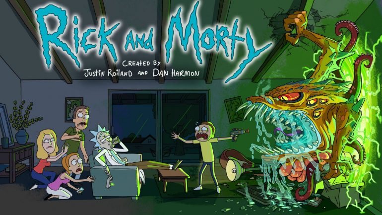 Rick e Morty é uma série do canal americano Adult Swim