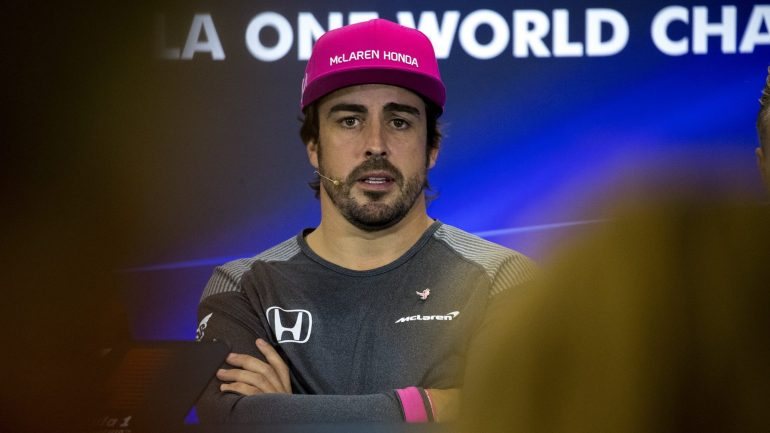 Fernando Alonso está no México para participar no Grande Prémio de Fórmula 1 deste fim-de-semana