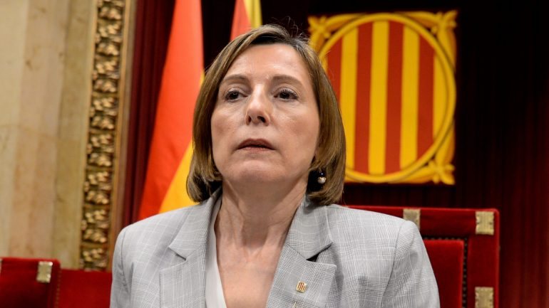 Carme Forcadell foi eleita para o parlamento da Catalunha nas listas da Esquerda Republicana Catalã, maior partido independentista da esquerda