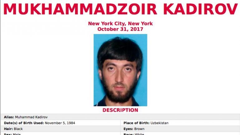 O segundo homem chama-se Mukhammadzoir Kadirov, tem 32 anos e é também natural do Uzebequistão