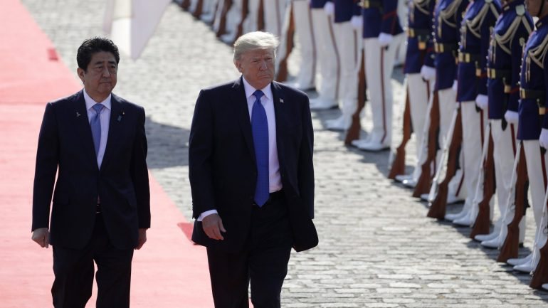Donald Trump defendeu a saída dos EUA do Acordo Transpacífico de Cooperação Económica