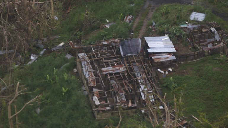 As autoridades de Porto Rico estimam que a ilha sofreu estragos entre os 45 e os 95 milhões de dólares
