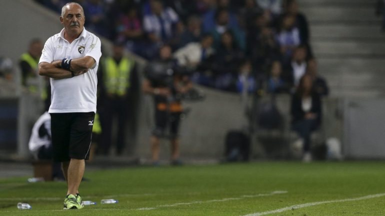 Reações de Vítor Oliveira, treinador do Portimonense.