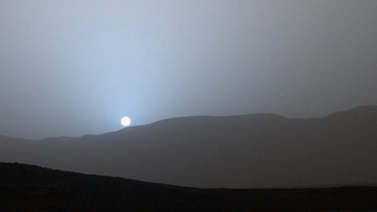 A Curiosity está em Marte desde 2011