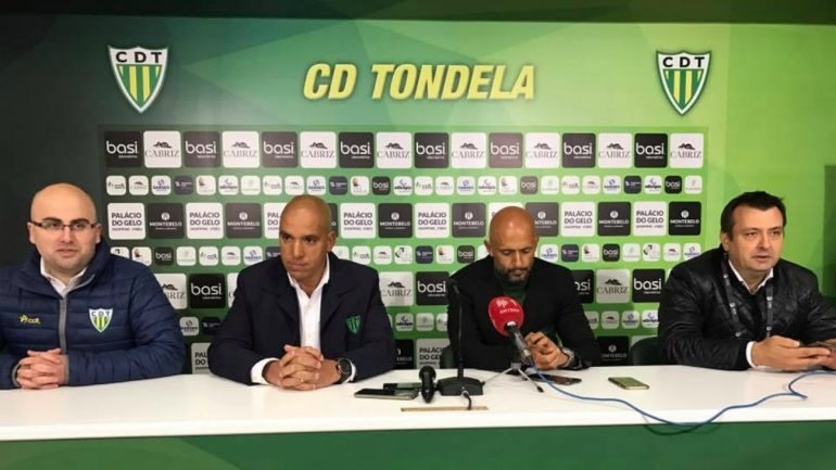 Miguel Cardoso e Pepa deram uma conferência de imprensa em conjunto no fim do jogo, em casa do Tondela