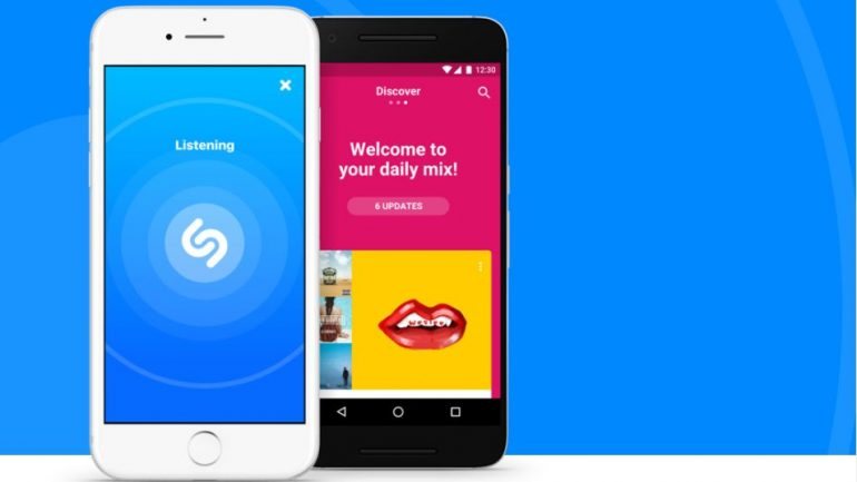 Com a app do Shazam os utilizadores ligam o microfone do telemóvel para dizer qual é a música que está a tocar. É uma das aplicações mais populares para smarphones.
