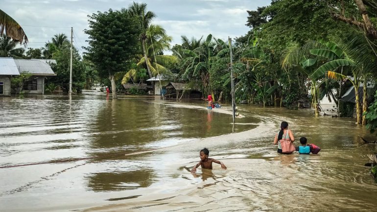 Mindanao, no sul das Filipinas, foi uma das regiões mais afetadas pela tempestade
