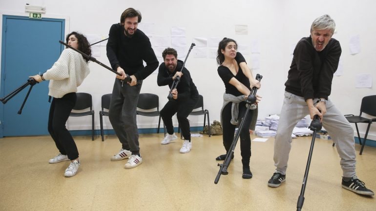 A peça &quot;Actores&quot; estará em cena no Teatro Municipal São Luiz, em Lisboa, de 11 a 28 de janeiro