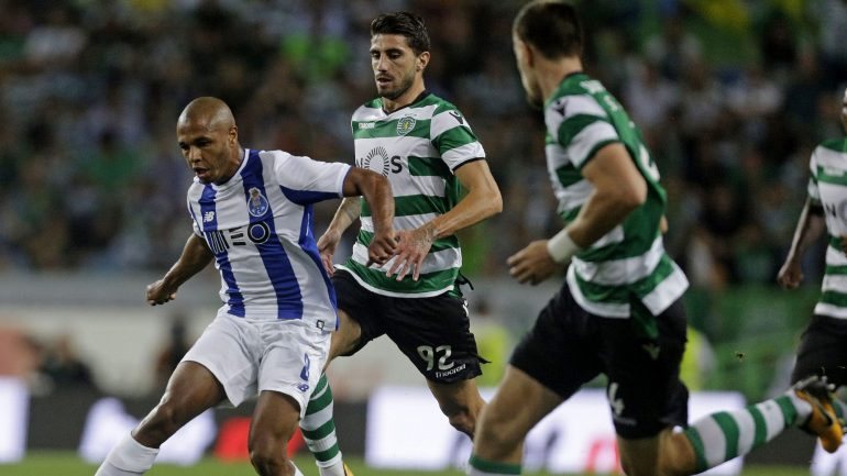 Brahimi, Piccini e Coates podem encontrar-se quatro vezes apenas em três meses no FC Porto-Sporting