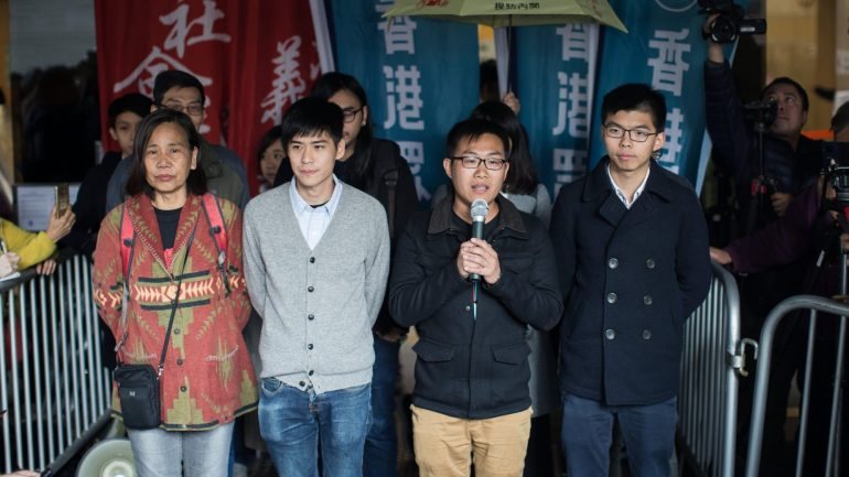 Joshua Wong é o rosto do movimento pró-democracia do outono de 2014