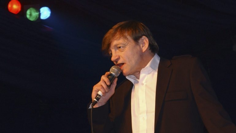 Mark E. Smith ao vivo em Londres em 2007