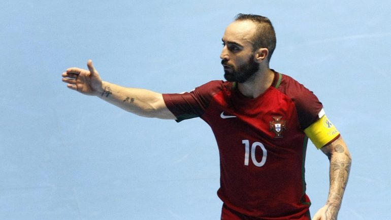 Ricardinho é o capitão da seleção portuguesa de Futsal