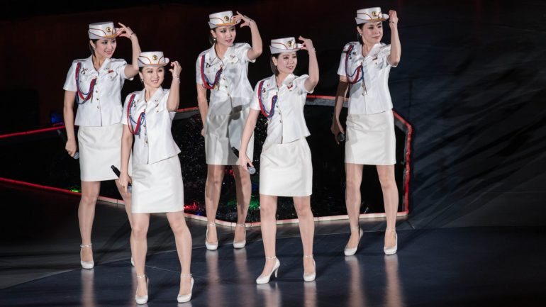 A banda feminina Moranbong é um dos ícones culturais da Coreia do Norte e foi criada pelo próprio regime