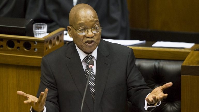 Jacob Zuma foi vice-presidente da África do Sul entre 1999 e 2005 e é Presidente desde 2009