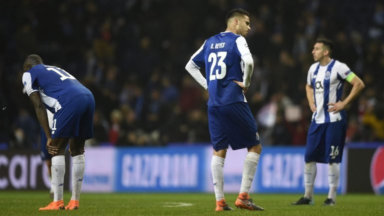 O desalento de Marega, Reyes e Herrera num jogo onde nada correu bem ao FC Porto (sobretudo a partir dos 20 minutos)