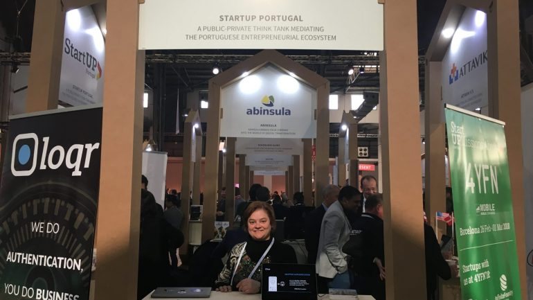 Tânia Barros é uma das fundadoras da LoQR, uma das startups que fez parte da delegação da startup Portugal em Barcelona