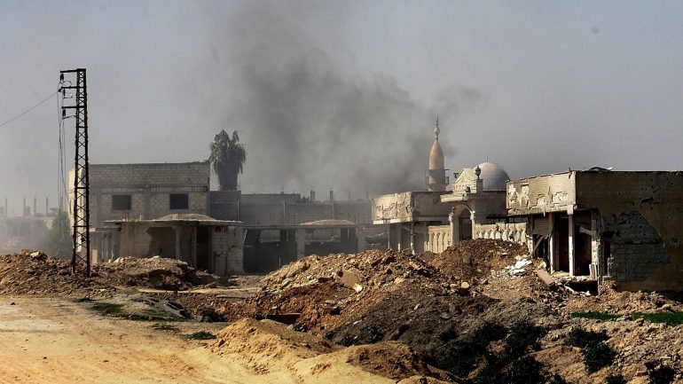 Desde meados de fevereiro que Ghouta, na Síria, está a ser bombardeada pelo governo sírio