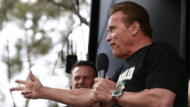 Em 1997, Schwarzenegger já tinha feito uma operação de substituição da válvula aórtica