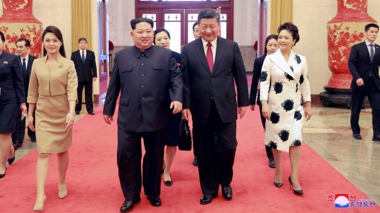 A visita de Kim Jong-un à China durou dois dias
