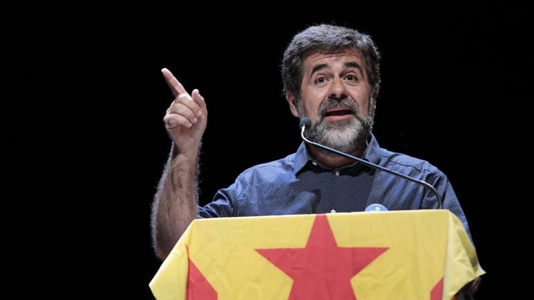 Jordi Sanchez é o número dois do partido JxCat (Juntos por Catalunha) e antigo líder da Assembleia Nacional Catalã
