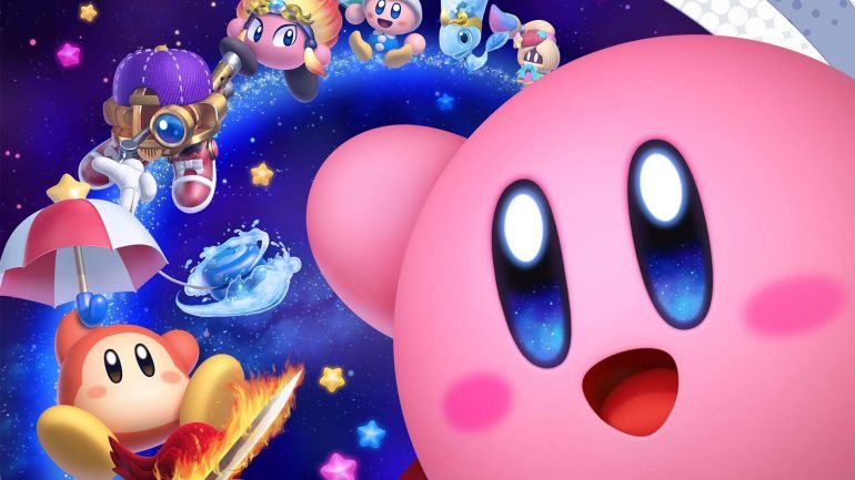 Kirby regressa às consolas domésticas da Nintendo, agora com a possibilidade de ser jogado por até 4 pessoas.