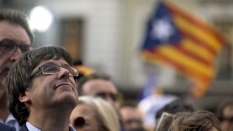 O político de 55 anos saiu da Catalunha em outubro