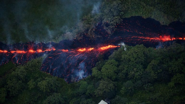 A atual atividade vulcânica do Kilauea começou a 3 de maio