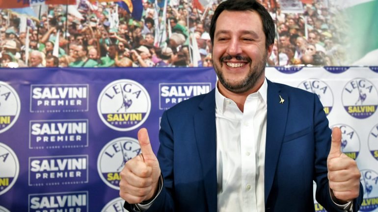 Matteo Salvini, líder da Liga
