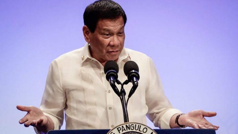 O presidente das Filipinas tem causado bastante polémica com as duas declarações