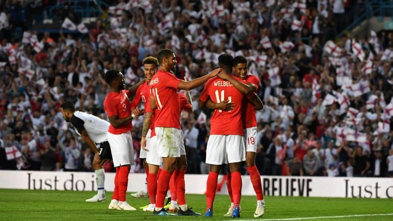 A seleção inglesa está no grupo G do Mundial da Rússia, onde vai defrontar Bélgica, Tunísia e Panamá