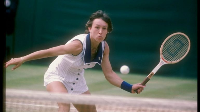 Martina Navratilova venceu Wimbledon pela primeira vez em 1978 contra uma das melhores amigas