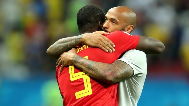 Henry tem sido o grande apoio de Lukaku na seleção belga