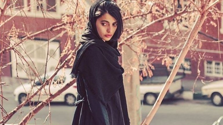 Maedeh Hojabri em maio de 2018 (imagem retirada da conta pessoal de Instagram)