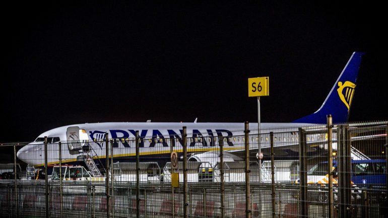 A greve da Ryanair está agendada para os dias 25 e 26 de julho
