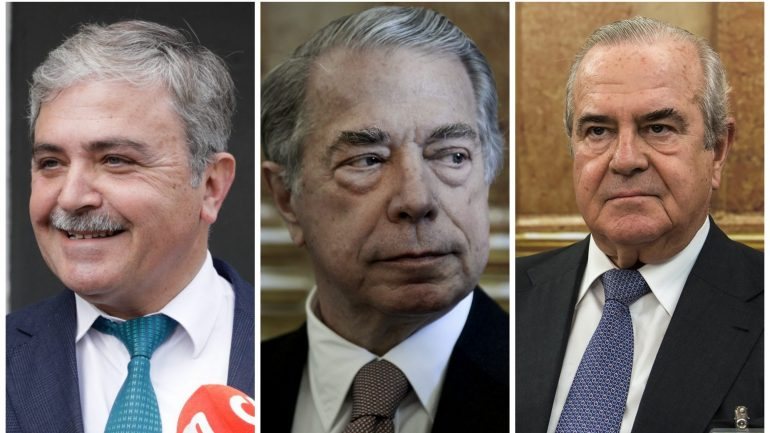 Amílcar Morais Pires (à esquerda), Ricardo Salgado (ao centro) e José Manuel Espírito Santo são alguns dos acusados pelo Banco de Portugal