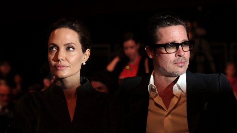 Brad Pitt e Angelina Jolie separaram-se em 2016.