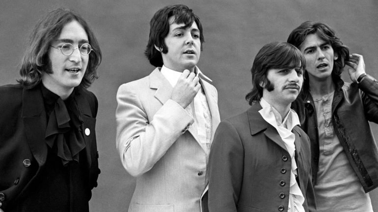 Os Beatles em 1968, ano em que McCartney escreveu &quot;Hey Jude&quot;: dois anos depois, a banda separava-se
