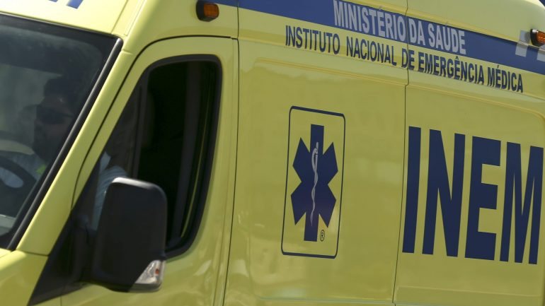 O acidente aconteceu na Rua Contumil, na zona da Campanhã, no Porto