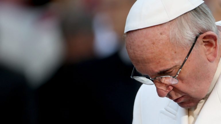 O Papa Francisco tem mantido o silêncio em relação aos últimos acontecimentos