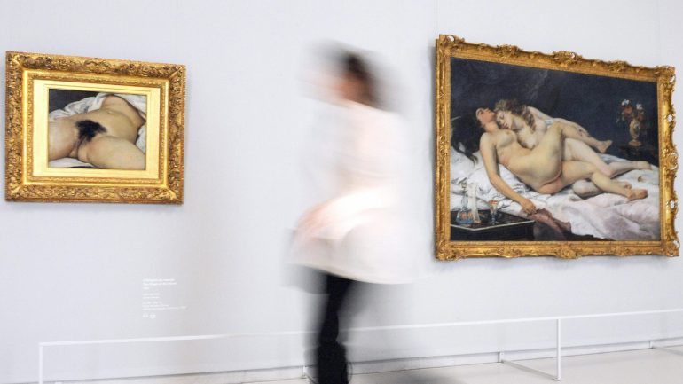 &quot;A Origem do Mundo&quot; está exposto no Museu de Orsay, em Paris