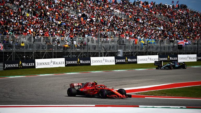 Räikkönen conseguiu saltar para a frente na saída e teve a estratégia certa ao longo da corrida para voltar a vencer 113 provas depois