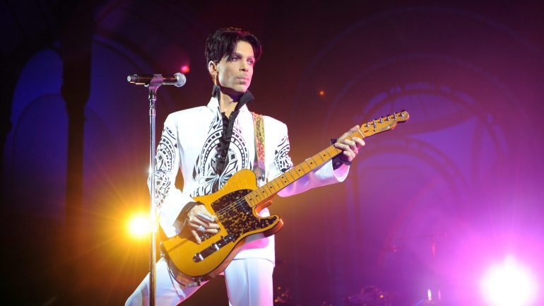 O músico Prince, que morreu em 2016,