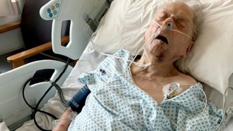 (Peter Gouldstone, veterano de guerra de 98 anos internado após o assalto a sua casa) - créditos: Polícia Metropolitana de Londres