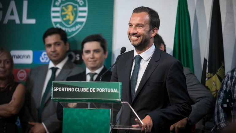 O presidente do Sporting Clube de Portugal, Frederico Varandas
