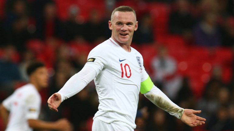 A Inglaterra venceu os Estados Unidos por 3-0, na despedida de Wayne Rooney