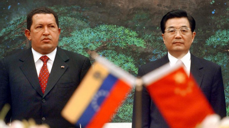Os negócios que terão enriquecido Diego Salazar foram celebrados na altura em que Hugo Chávez liderava a Venezuela e Hu Jintao era Presidente da China