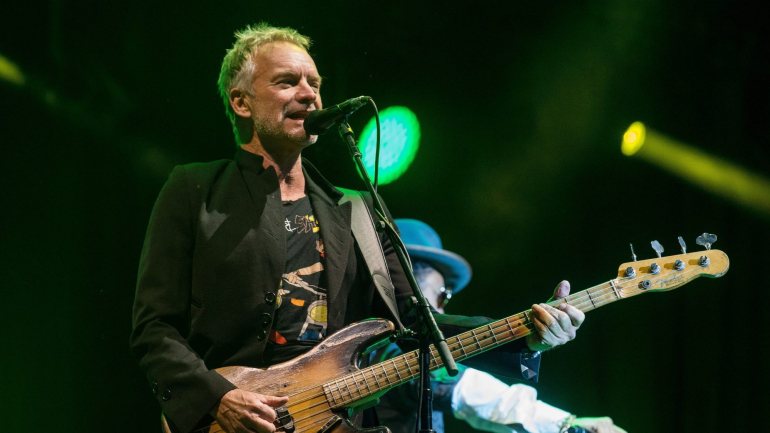 O cantor britânico Sting já passou pelo festival em 2017