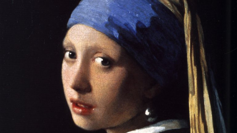 A Rapariga com o Brinco de Pérola é a obra mais conhecida de Johannes Vermeer