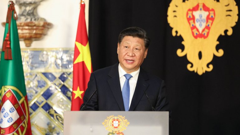 O presidente chinês Xi Jinping visita Portugal esta terça-feira e quarta-feira