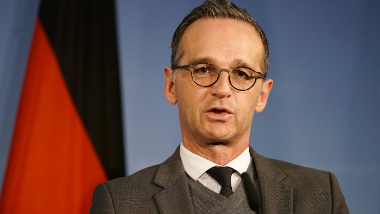 Heiko Maas, o ministro dos Negócios Estrangeiros alemão